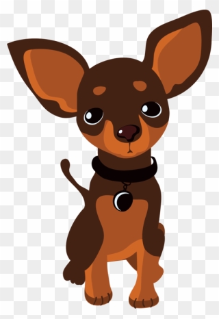 Fawn,brown,carnivore - Dog Animation Clipart