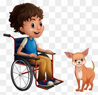 Mobility-assisting Chihuahua - Dog Clipart