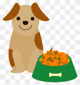 犬 餌 やり イラスト Clipart