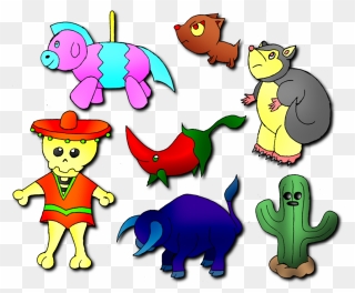 Pinata Clipart Chihuahua Mexican - Fakemon Mexico - Png Download