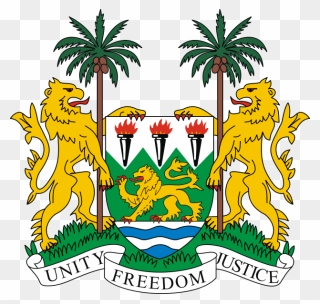 Government Clipart Cabinet Government, Government Cabinet - Coat Of Arms Of Sierra Leone - Png Download