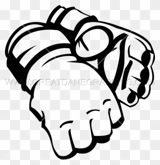 Transparent Rubber Gloves Png - Mma Gloves Clipart