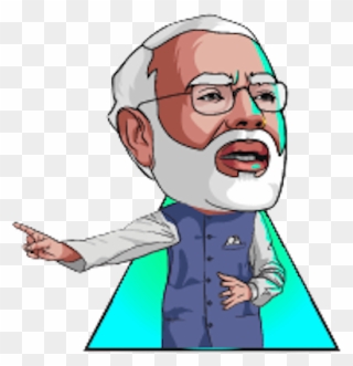 Narendra Modi Cartoon Png Clipart
