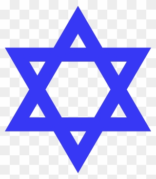 Clipart Jewish Star Svg Royalty Free Download Jewish - Symbol Of Judaism - Png Download