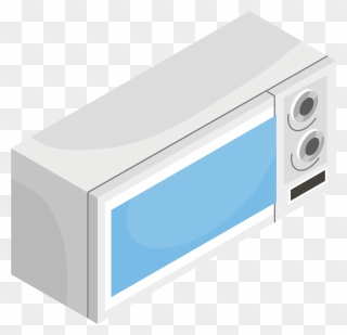 Microwave Vector Cartoon - Microwave Oven Clipart