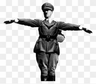 Hitler Salute No Background Clipart , Png Download - Adolf Hitler Png Transparent Png