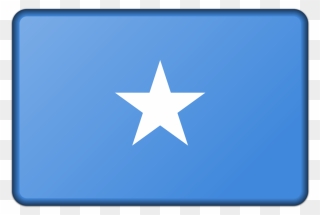Blue,electric Blue,star - Somalia Flag Clipart