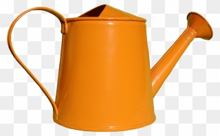 Orange Watering Can Clipart - Png Download