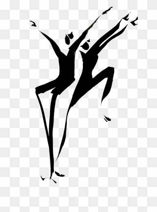 Clip Art Ballet Dance Silhouette Biojunction Sports - Art - Png Download