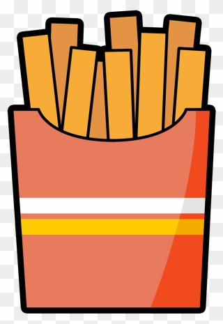French Fries Clipart - French Fried Cartoon Png Transparent Png