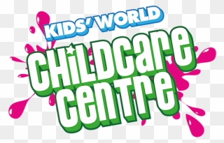 Kids World Childcare Logo - Graphic Design Clipart