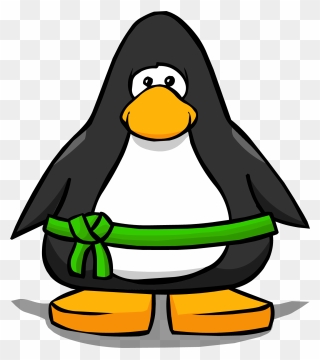 Ninja Clipart Belt, Picture - Club Penguin Penguin Colors - Png Download