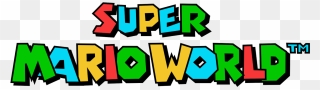 Super Mario World Logo Clipart