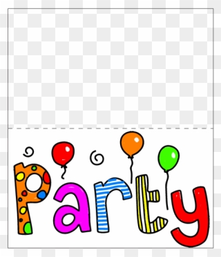 Party Word Clipart