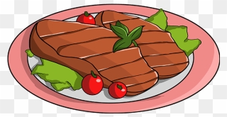 How To Draw Cartoon Steak - Steak Drawing Easy Clipart