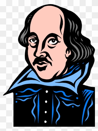 William Shakespeare - Cartoon William Shakespeare Transparent Clipart