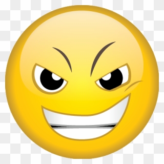Emoticon Smiley Emoji Face - Determined Face Emoji Clipart