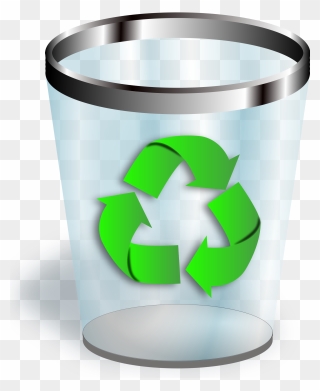 Trash Big Image Png - Recycle Bin Icon Png Clipart