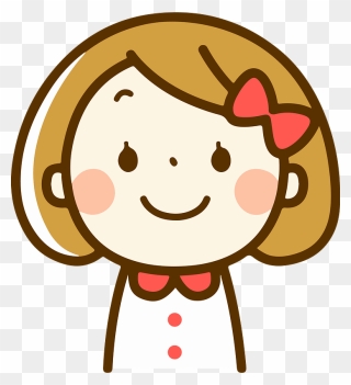 Child Girl Clipart - Girl Talking Gif Png Transparent Png