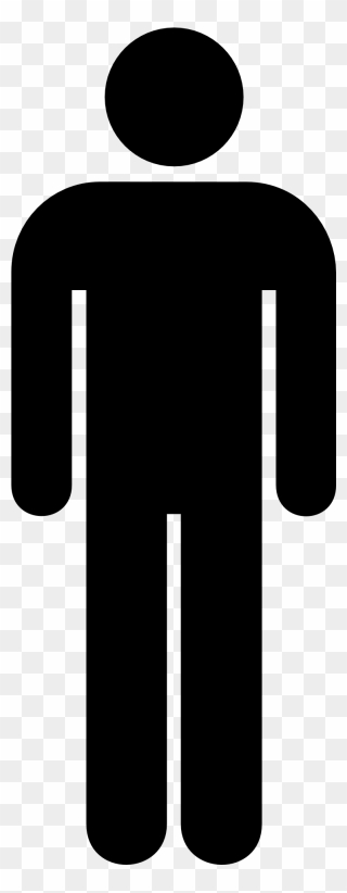 Unisex Public Toilet Bathroom Male - Men Toilet Sign Png Clipart