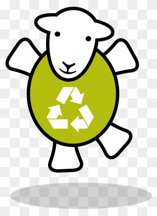 Herdy Sheep Logo Clipart