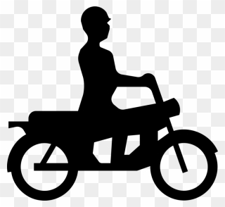 Riding Toy,silhouette,motor Vehicle - Motor Vehicle Clipart