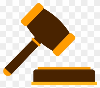 Gavel Png Image - Transparent Background Judge Hammer Icon Png Clipart