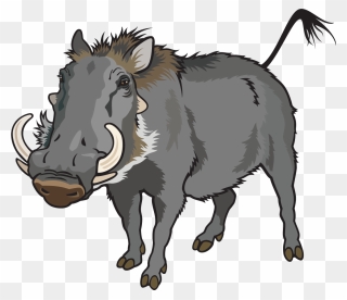 Warthog Clipart - Png Download