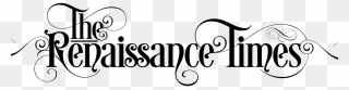 Calligraphy In The Renaissance Clipart