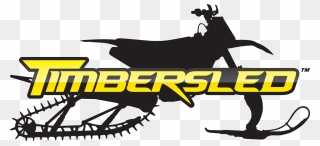 Transparent Snowmobile Clipart - Polaris Timbersled Logo - Png Download