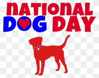 Blind Dog Clipart Graphic Black And White Library 55 - National Dog Day 2018 - Png Download