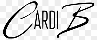 Logo De Cardi B Clipart