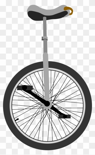 Unicycle - Wikimedia Commons - Unicycle Png Clipart