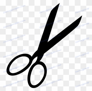 Hair-cutting Shears Scissors Clip Art Portable Network - Scissors Clipart Transparent - Png Download