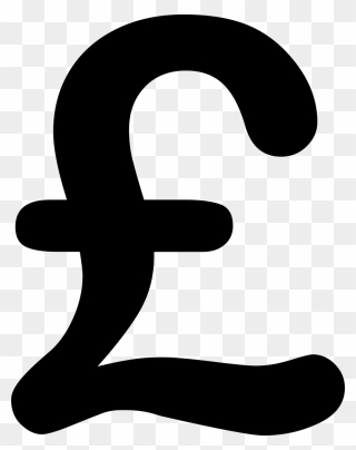 Pound Sign Pound Sterling Currency Symbol Money - Money Pound Sign Clipart