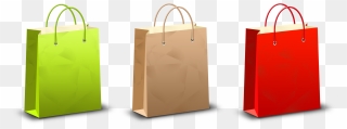 Transparent Bag Vector Png - Vector Shopping Bag Png Clipart