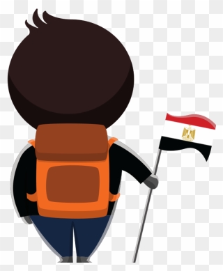 Logo With Egyptian Flag Clipart