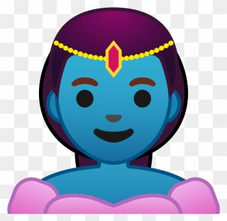 Woman Genie Icon - 🧞 ♀ Emoji Clipart