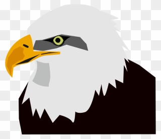 Eagle Head Simple Svg Clipart