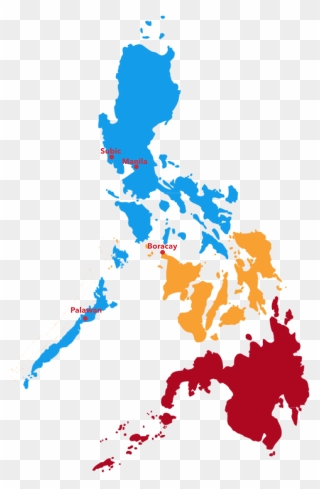 Philippines Map Png Transparent Clipart