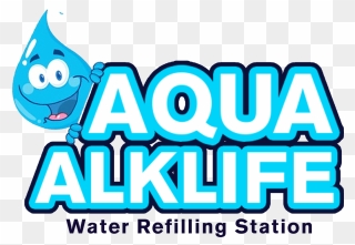 Water Refilling Station Logo Design Clipart