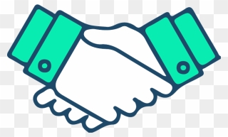 Handshake Partners Clipart