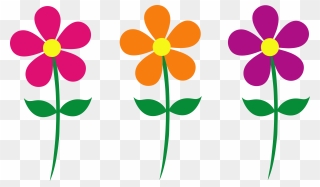 Spring Borders Clip Art Free Clipart - Transparent Background Flowers Clipart - Png Download