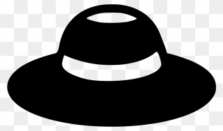 Large Sunhat Png Icon - Fedora Clipart