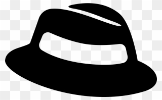 Big Fedora Hat - Fedora Svg Clipart