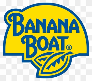 Banana Boat Sunscreen Font Clipart