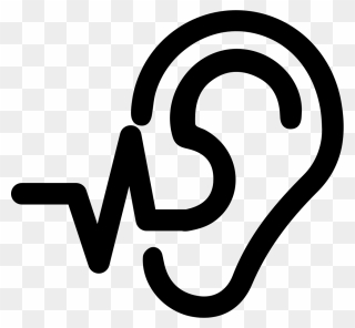 Operating Ear Low Frequency Svg Png Icon Free Download - Icon Ear Png Clipart
