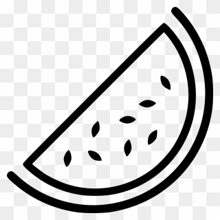 Watermelon Slice - Melon Icon Png Clipart