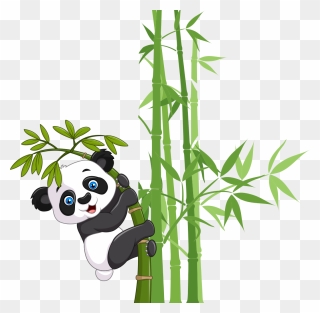 Collection Of Free Panda Transparent Bamboo Download - Cute Panda Clipart
