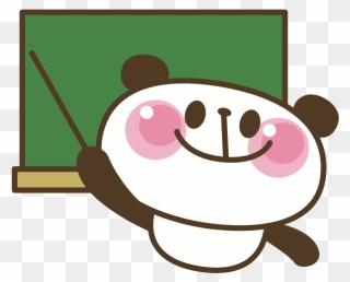 Panda Instructor Clipart